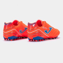 Scarpe calcio Aguila 24 erba artificiale AG arancione blu reale