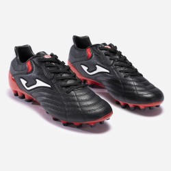 Scarpe calcio Aguila Cup 23 erba artificiale AG nero rosso