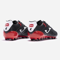 Scarpe calcio Aguila Cup 23 erba artificiale AG nero rosso