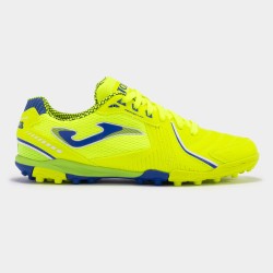 Scarpe calcio Dribling 24 turf giallo fluorescente