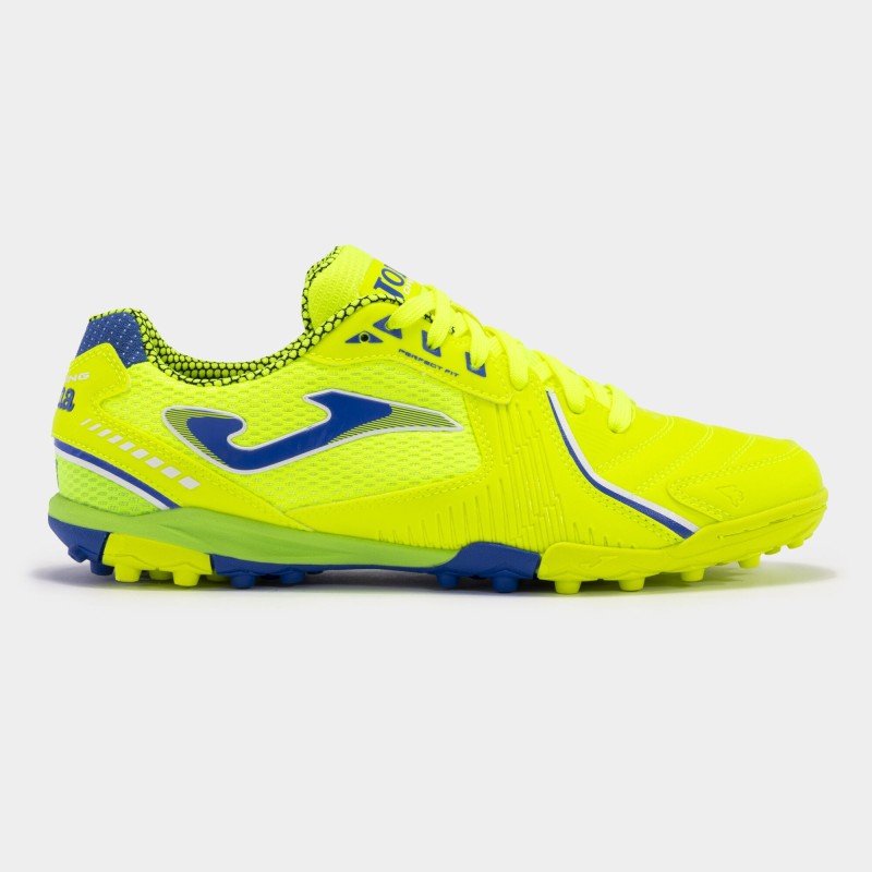 Scarpe calcio Dribling 24 turf giallo fluorescente