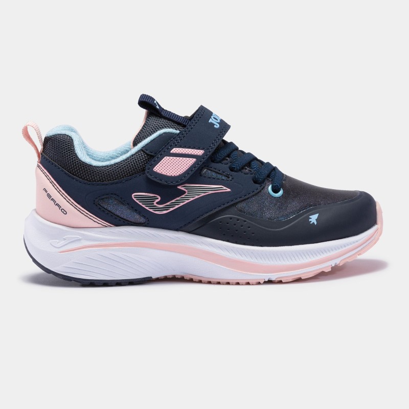 Scarpe casual Ferro 22 junior blu navy rosa