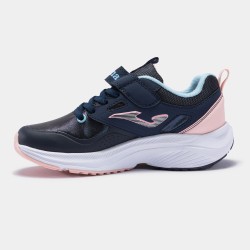 Scarpe casual Ferro 22 junior blu navy rosa