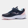 Scarpe casual Ferro 22 junior blu navy rosa