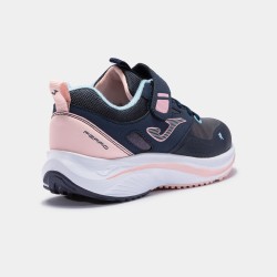 Scarpe casual Ferro 22 junior blu navy rosa