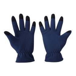 Guanti Polar blu navy