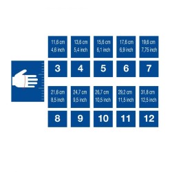 Guanti Polar blu navy