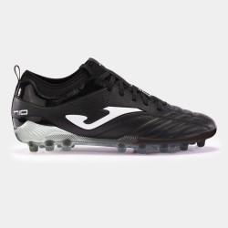 Scarpe calcio Numero-10 24 erba artificiale AG nero bianco