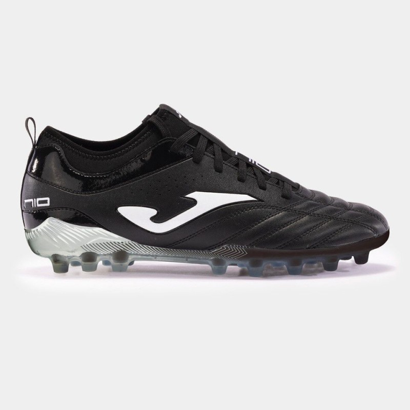 Scarpe calcio Numero-10 24 erba artificiale AG nero bianco