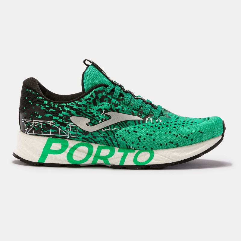 Scarpe running Oporto 21 Maratona Di Oporto donna verde
