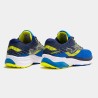 Scarpe running Victory 22 uomo blu reale verde fluorescente