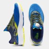 Scarpe running Victory 22 uomo blu reale verde fluorescente
