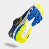 Scarpe running Victory 22 uomo blu reale verde fluorescente