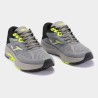 Scarpe running Speed 24 uomo grigio giallo fluorescente