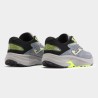 Scarpe running Speed 24 uomo grigio giallo fluorescente
