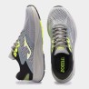 Scarpe running Speed 24 uomo grigio giallo fluorescente