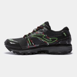 Scarpe trail Shock 22 uomo nero lime