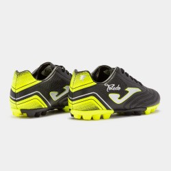 Scarpe calcio Toledo 22 terreno duro HG junior nero