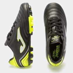 Scarpe calcio Toledo 22 terreno duro HG junior nero