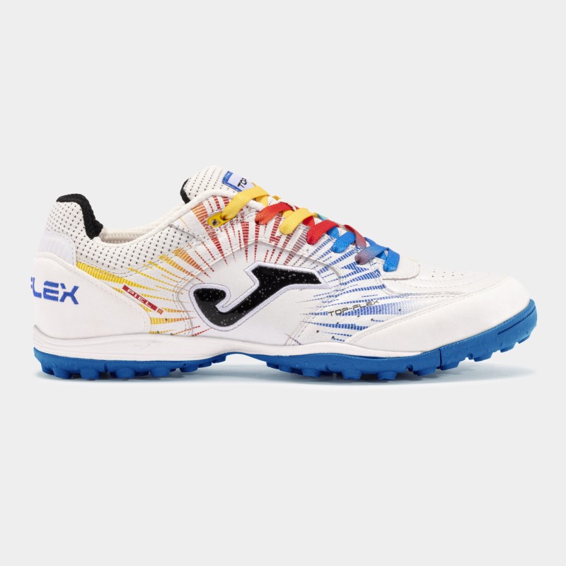 Scarpe calcio Top Flex 24 turf bianco rosso