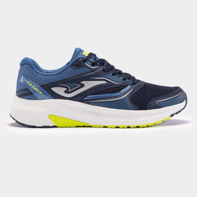 Scarpe running Vitaly 24 unisex blu navy giallo