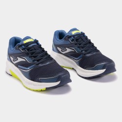 Scarpe running Vitaly 24 unisex blu navy giallo