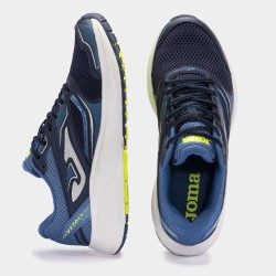 Scarpe running Vitaly 24 unisex blu navy giallo