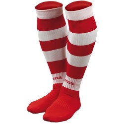 Calza Zebra 103 Bianco/Rosso