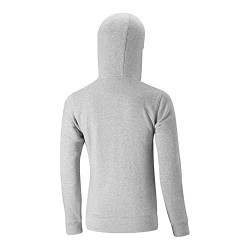 Zip Intera Con Cappuccio Grigio DONNA