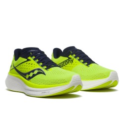 Saucony Scarpe Running Ride 17 Gaillo Fluo-Nero