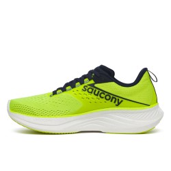 Saucony Scarpe Running Ride 17 Gaillo Fluo-Nero