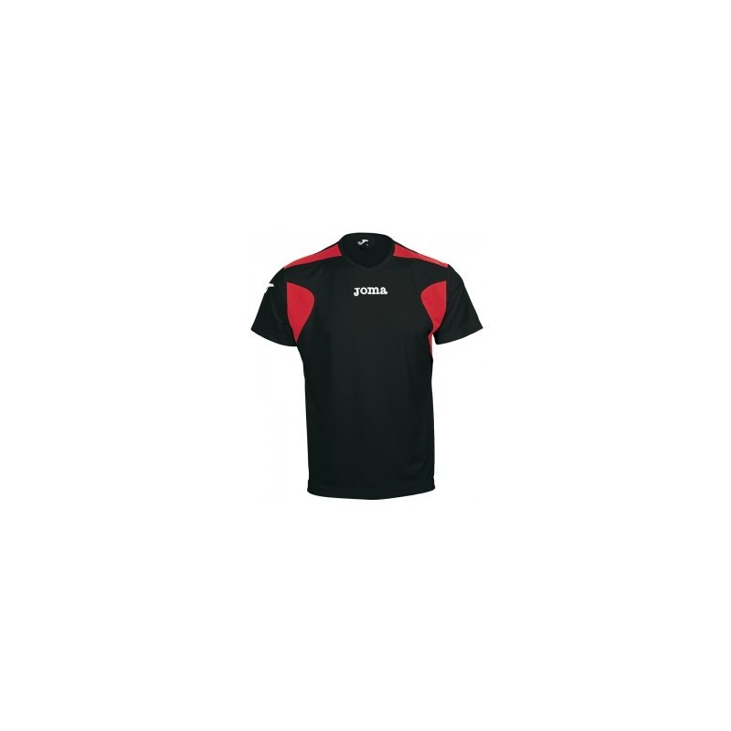 Maglia Manica Corta Liga Nero/Rosso