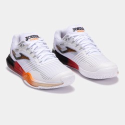 Scarpe Point Men 25 superficie dura uomo bianco