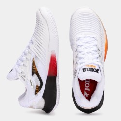 Scarpe Point Men 25 superficie dura uomo bianco