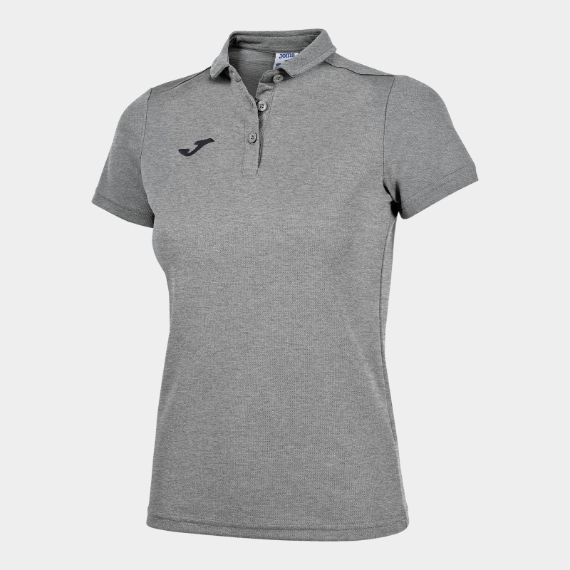 Polo m/c donna Hobby grigio melange