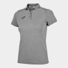 Polo m/c donna Hobby grigio melange
