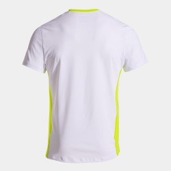 Maglia a manica corta uomo Court bianco verde