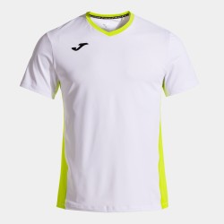 Maglia a manica corta uomo Court bianco verde