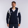 Giacca con cappuccio uomo Confort III blu navy