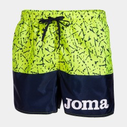 Costume bermuda uomo Pints giallo blu navy
