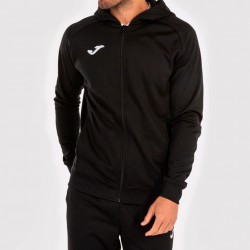 Giacca con cappuccio uomo Menfis nero