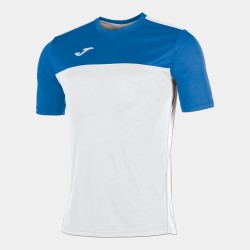 Maglia a manica corta uomo Winner bianco blu reale