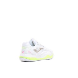 Scarpe da donna T.POINT LADY 2302 Tennis Padel bianco verde fluo