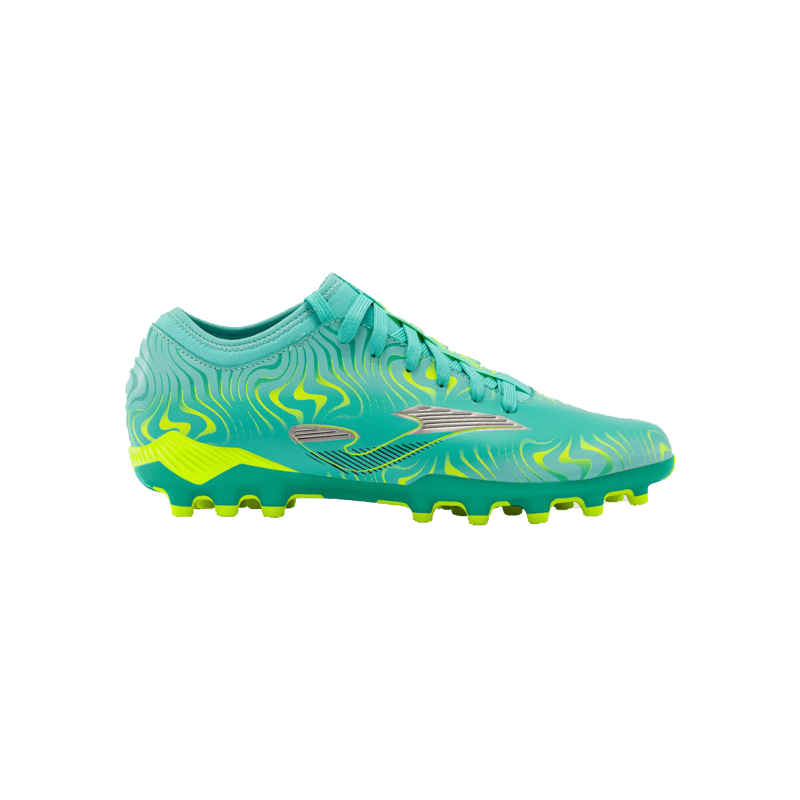 Scarpe da Calcio EVOLUTION 2415 Turchese Giallo ARTIFICIAL GRASS