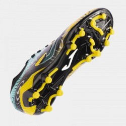 Scarpe da Calcio EVOLUTION 2401 Colore nero oro FIRM GROUND