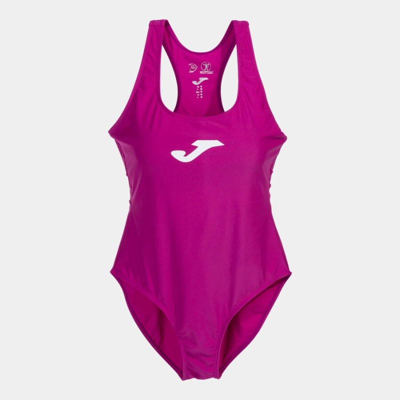 Costume da bagno intero da donna Shark colore fucsia
