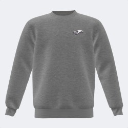 Felpa a girocollo da bambino LION colore grigio melange