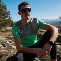 T-shirt R-TRAIL NATURE colore verde grigio