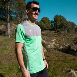 T-shirt R-TRAIL NATURE colore verde grigio