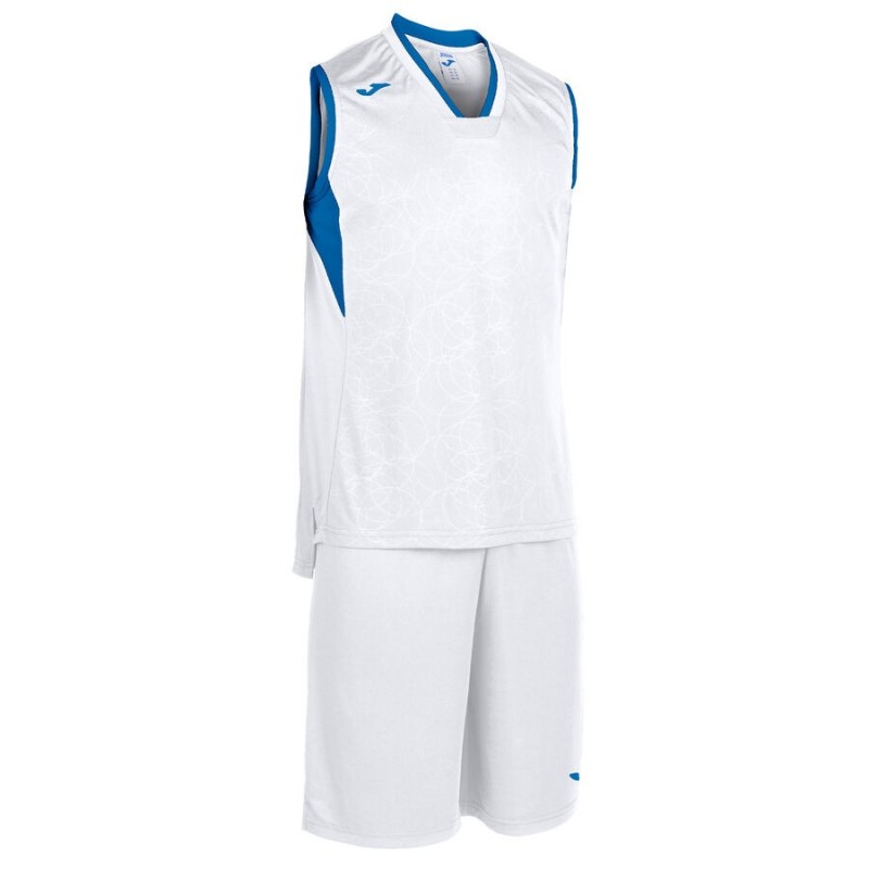 Set da Basket CAMPUS colore bianco/royal S/M